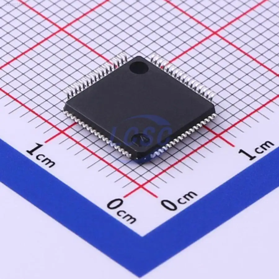 1PCS GD32F103RBT6 128KB 20KB FLASH 51 2.6V~3.6V ARM-M3 108MHz LQFP-64(10x10) Microcontrollers (MCU/MPU/SOC) ROHS