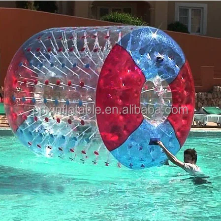 Pelota Hinchable Gigante para Adultos, con Rueda Interior para Desplazamiento en Agua, Tipo Bumper Ball