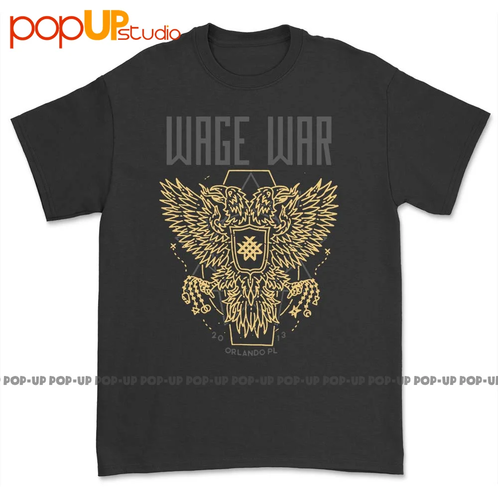 Camiseta de Wage War, camisa de Metalcore dayseeker landmvrks polaris