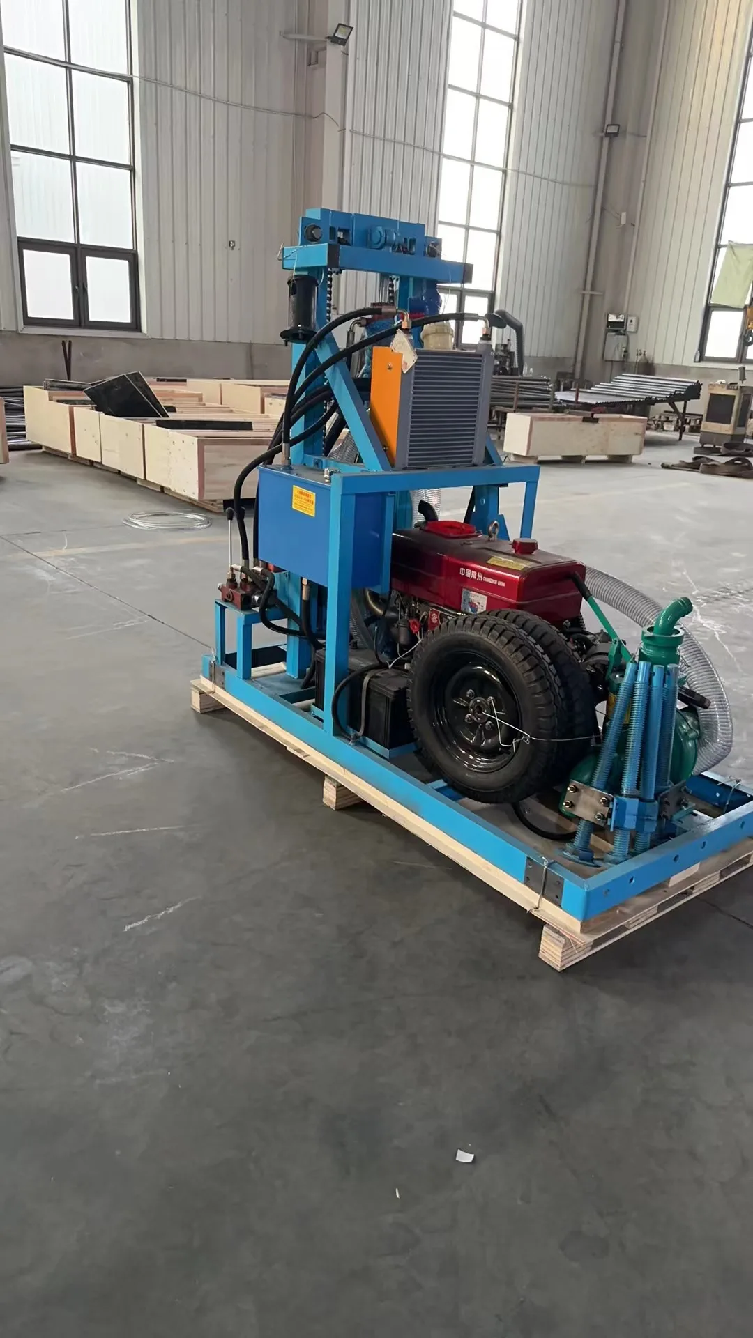 2025 고출력 150-200m 수중 시추기/광산 시추기