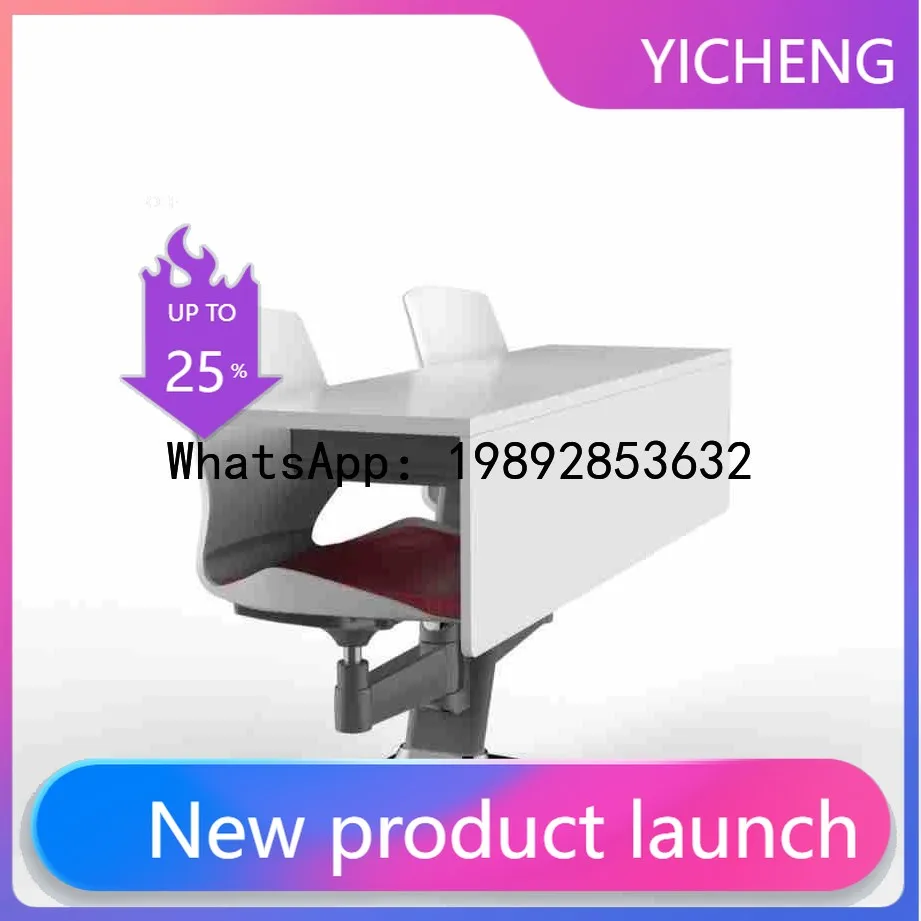 

X5 School Multimedia Lecture Classroom Row Desks and Chairs Auditorium Chairs Conference Lecture Hall Seats