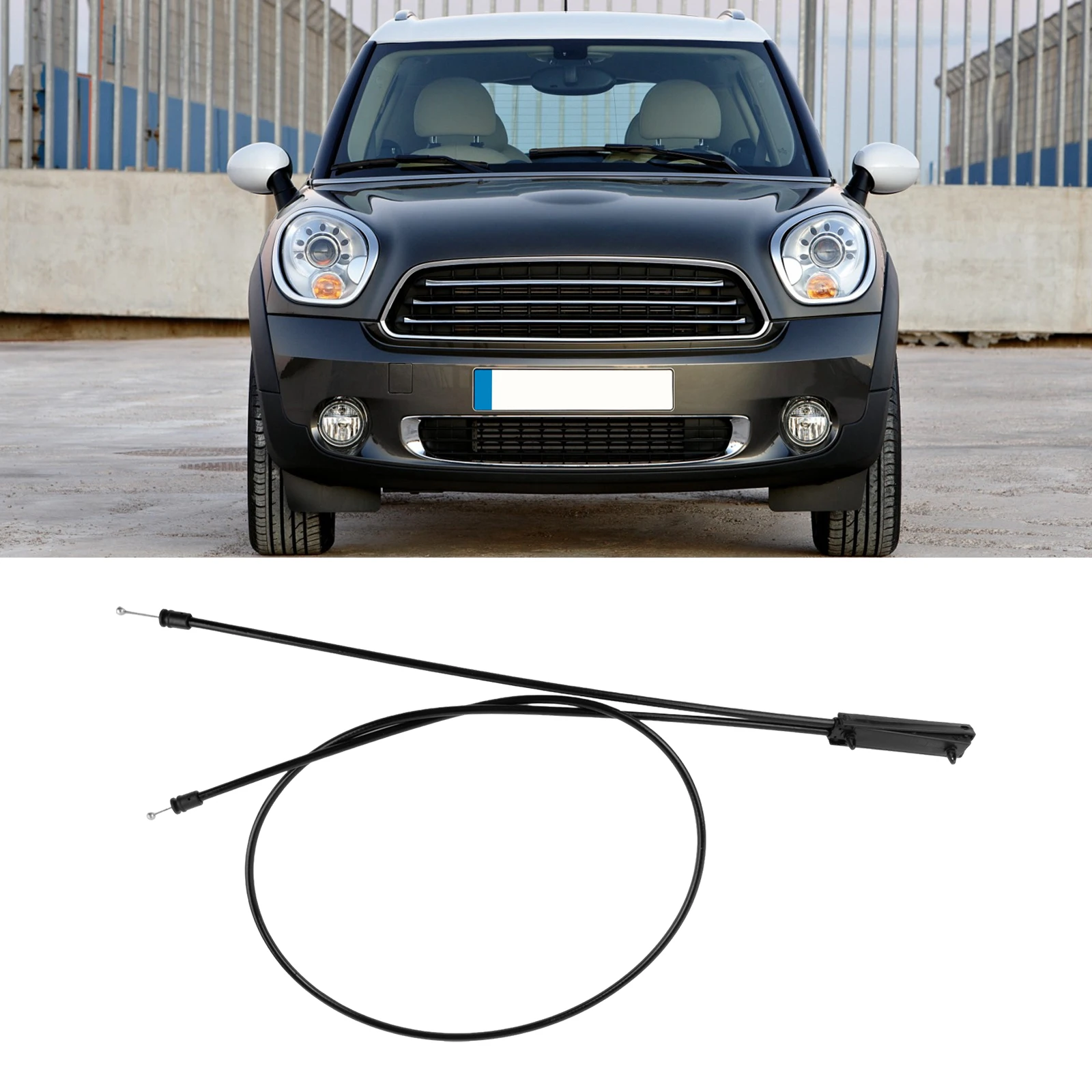 Engine Hood Opening Cable Designed Specifically for For MiNi Cooper Models (R60/R61) from Years 2011 to 2016 OEM 51239801597