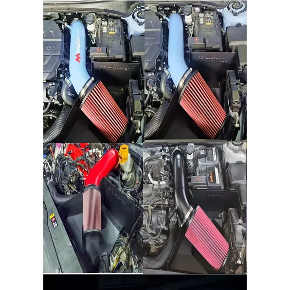 Cold Air Intake Kit with Aluminum Construction AEM Filter for Hyundai Elantra N 2.0 / MAINTEC Performance Tuning made in Korea