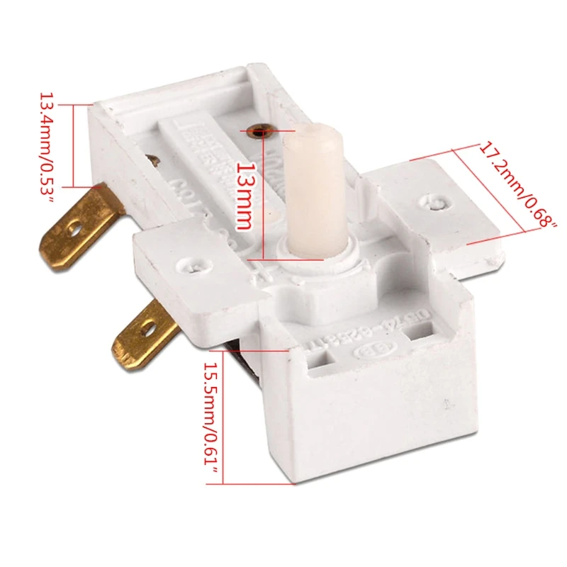 Electric Heater Temperature 250V20A Home Appliance Accessories Accurate Room Temperature Control Portable 2022 New