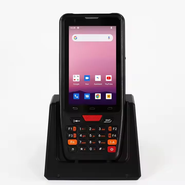 

Qun Suo PDA405 Octa-core High -performance 4G Network GPS NFC Rugged PDAs Android 2D Barcode Scanner For Jewelry Inventory