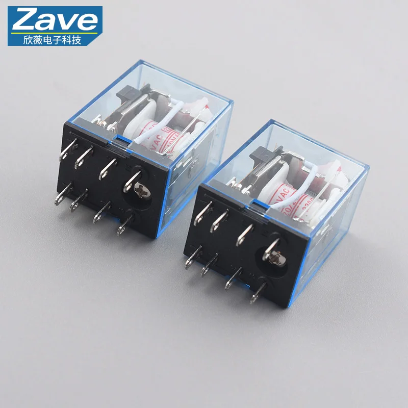 Miniature Intermediate Relay - 220V AC/DC, 24V AC/DC, 12V; 8-Pin/14-Pin Electromagnetic Switch