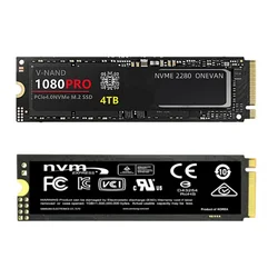 M.2 1080 pro 4TB 2TB 1TB 2280  Hard drive disk NVME 2.5 inch ssd TLC 5600MB/s internal Solid State Drives for laptop and desktop