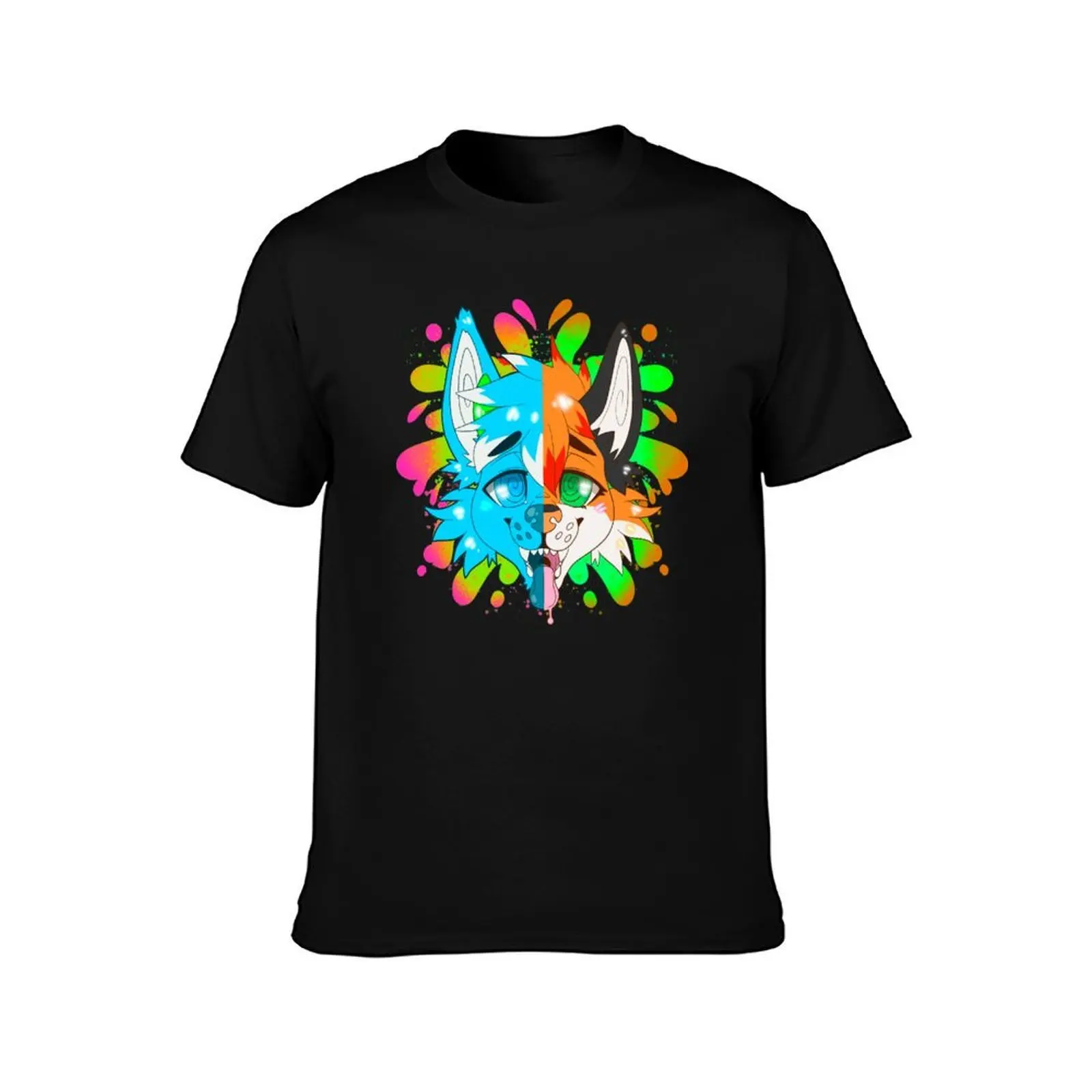 Splash Venmar & Quest T-Shirt, Summer Casual Cotton Tee, Oversized Streetwear Tops, Vintage Graphic Print, Unisex Men Women