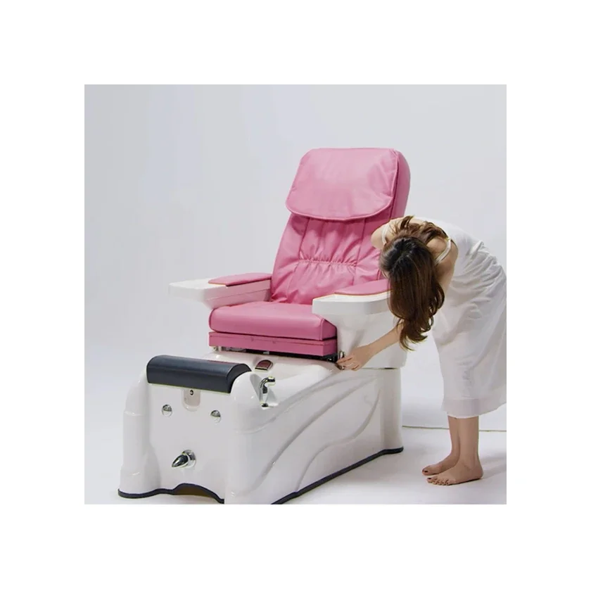 Luxury pedicure chair for sale beauty manicure folding pull-out tubeless pedicure chair