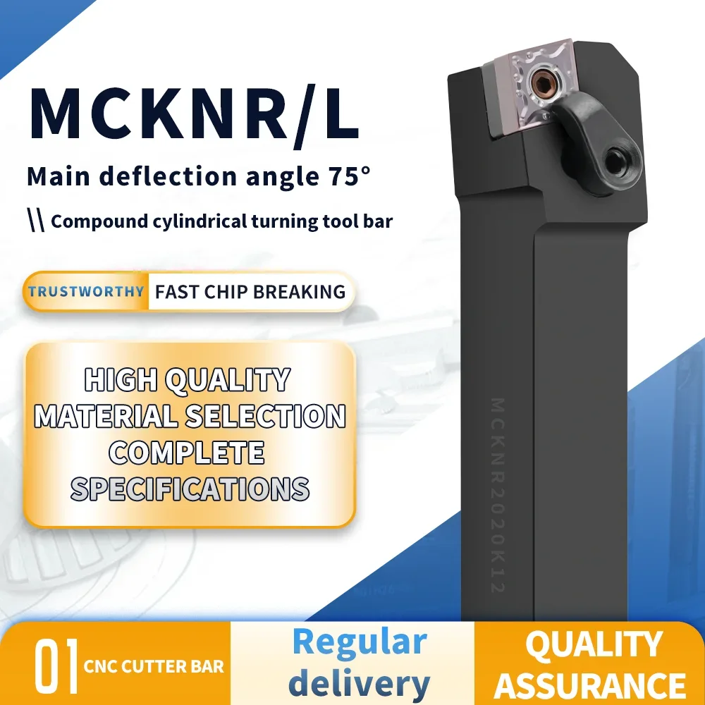 

Токарный инструмент TAOPU MCKNR2020K12 MCKNR2525M12 MCKNR3232P12, внешний токарный инструмент MCKNL, токарный держатель, режущий инструмент с ЧПУ, режущий стержень