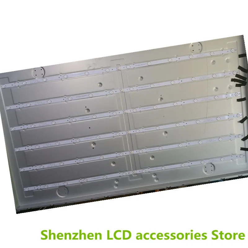 12 جزء/الوحدة 55 بوصة استخدام تلفاز LCD الخلفية شريط ميسون-LED L0915-L L0915-R ST5461B05 الألومنيوم 100% نيفي