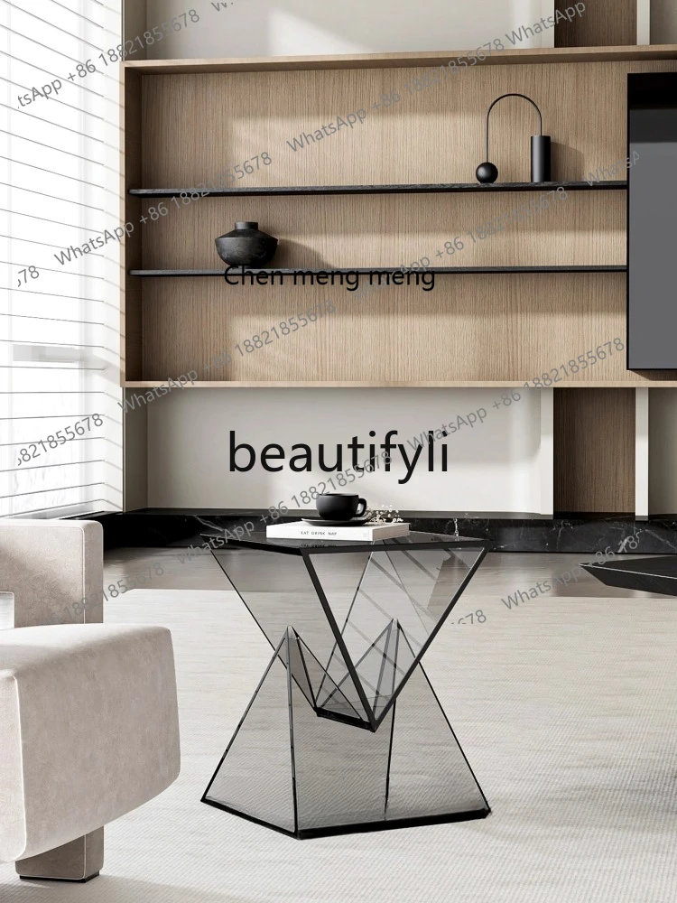 

X Minimalist Sofa Coffee Table Bedroom Nightstand Creative Living Room Corner Table Side Cabinet New Small Table