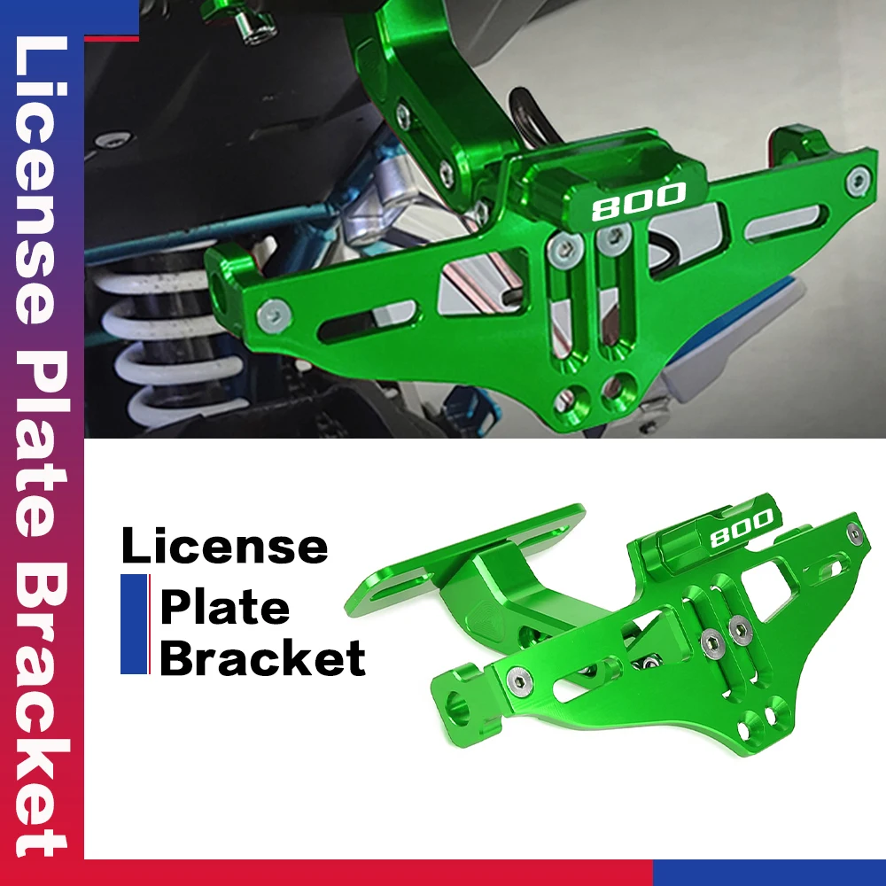 

Moto Parts For Kawasaki Z800 Z 800 2013 2014-2017 License Plate Holder License Bracket with Light Tail Tidy Fender Eliminator