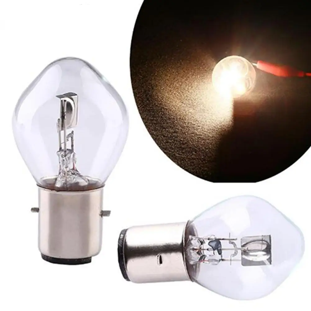 12V Motorcycle Halogen Headlight Bulb B35 12V35/35W BA20D Clear Light Halogen Headlamps Bulbs For Motorcycle ATV Moped Scooter image 6