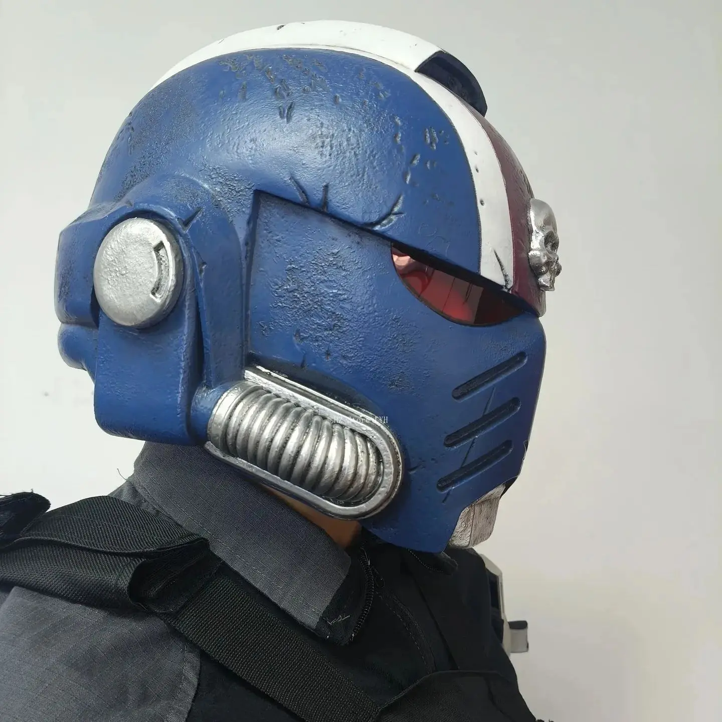 Titus casque casque espace casque jeu de rôle Marines 2 Halloween Cosplay masque pour carnaval fête homme adulte cadeau d'anniversaire TK023