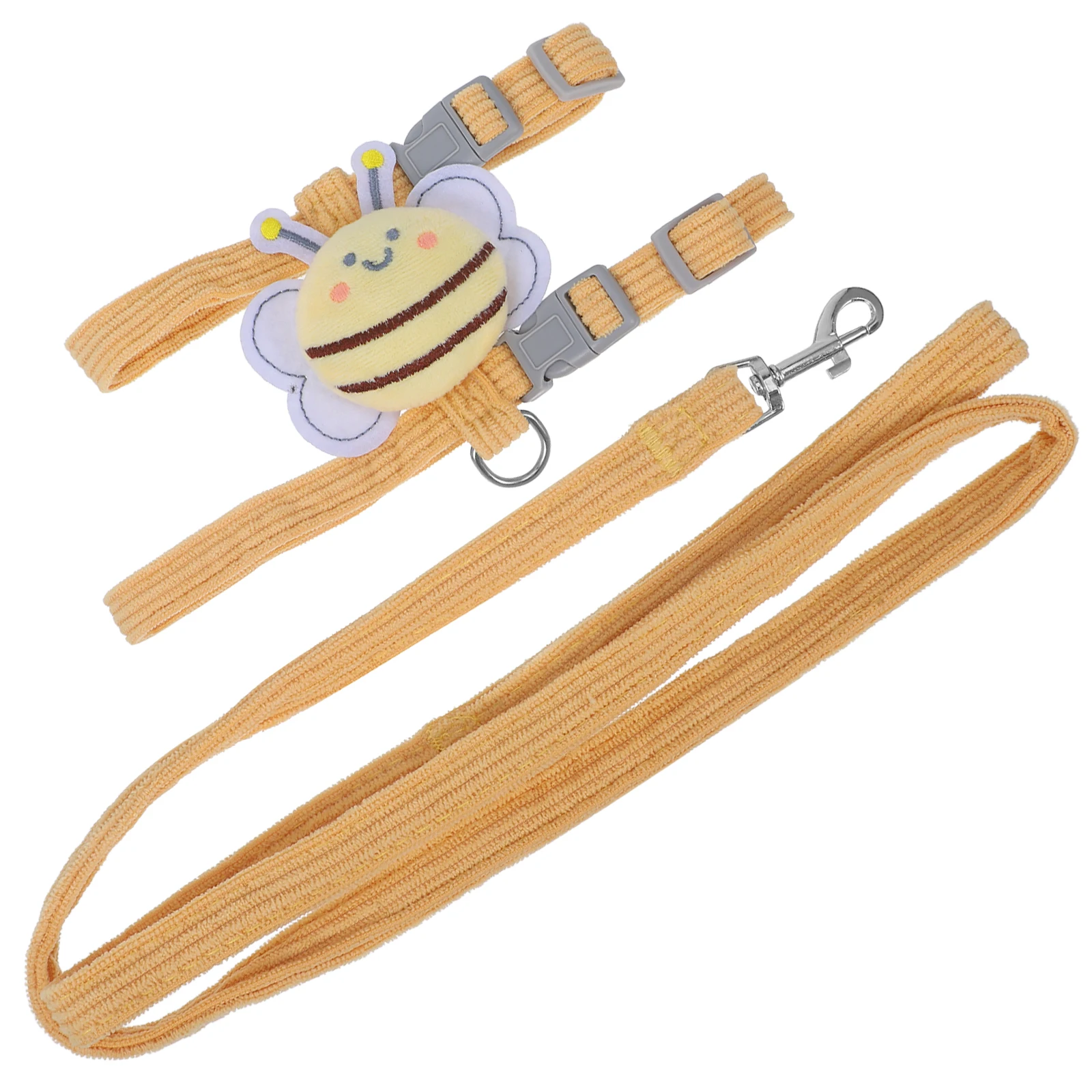 

1 set 1 Set Cat Harness Decorative Puppy Harness Dog Walking Vest Adjustable Traction Rope Pet Accessory For Outdoor Use S