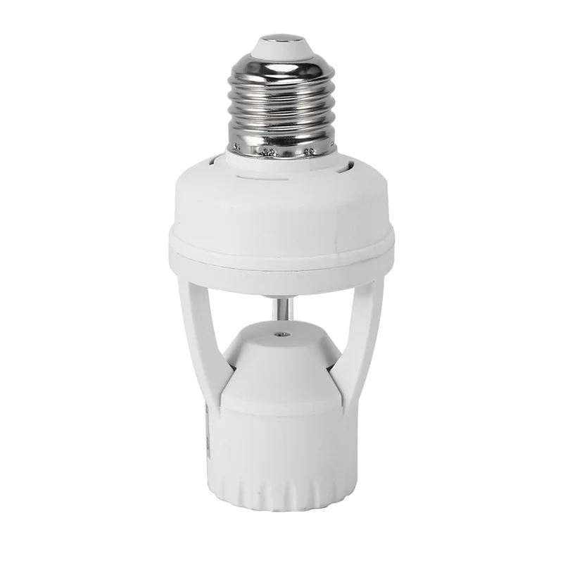 

B23B 3X AC 110-220V 360 Degrees Pir Induction Motion Sensor IR Infrared Human E27 Plug Socket Switch Base Ledbulb Lamp Holder