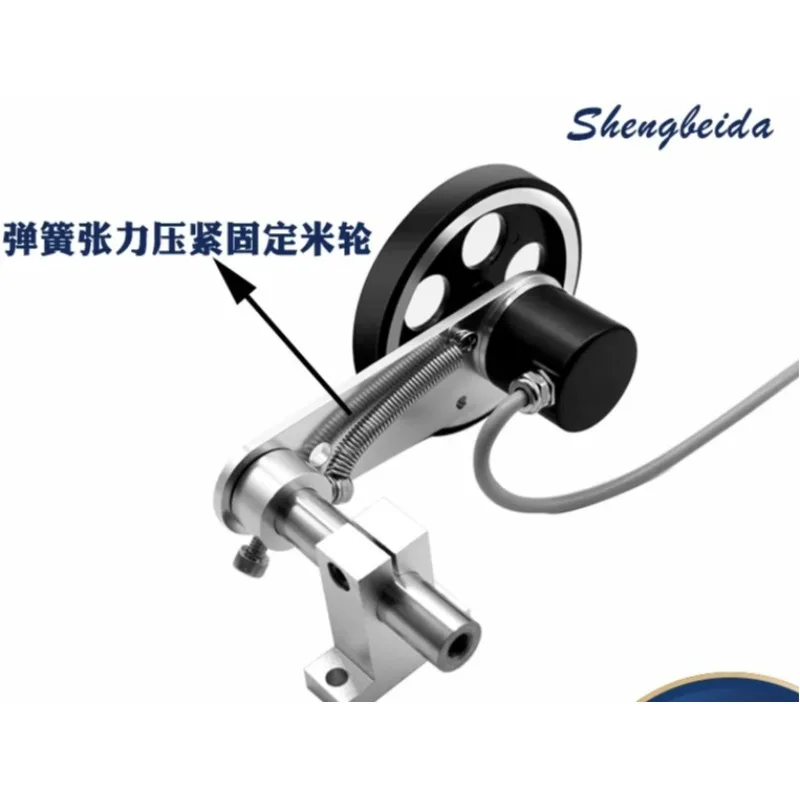 Meter counter Rotary encoder Meter wheel Installation bracket Long wheel Speed wheel PLC inkjet printer Upgrade spring