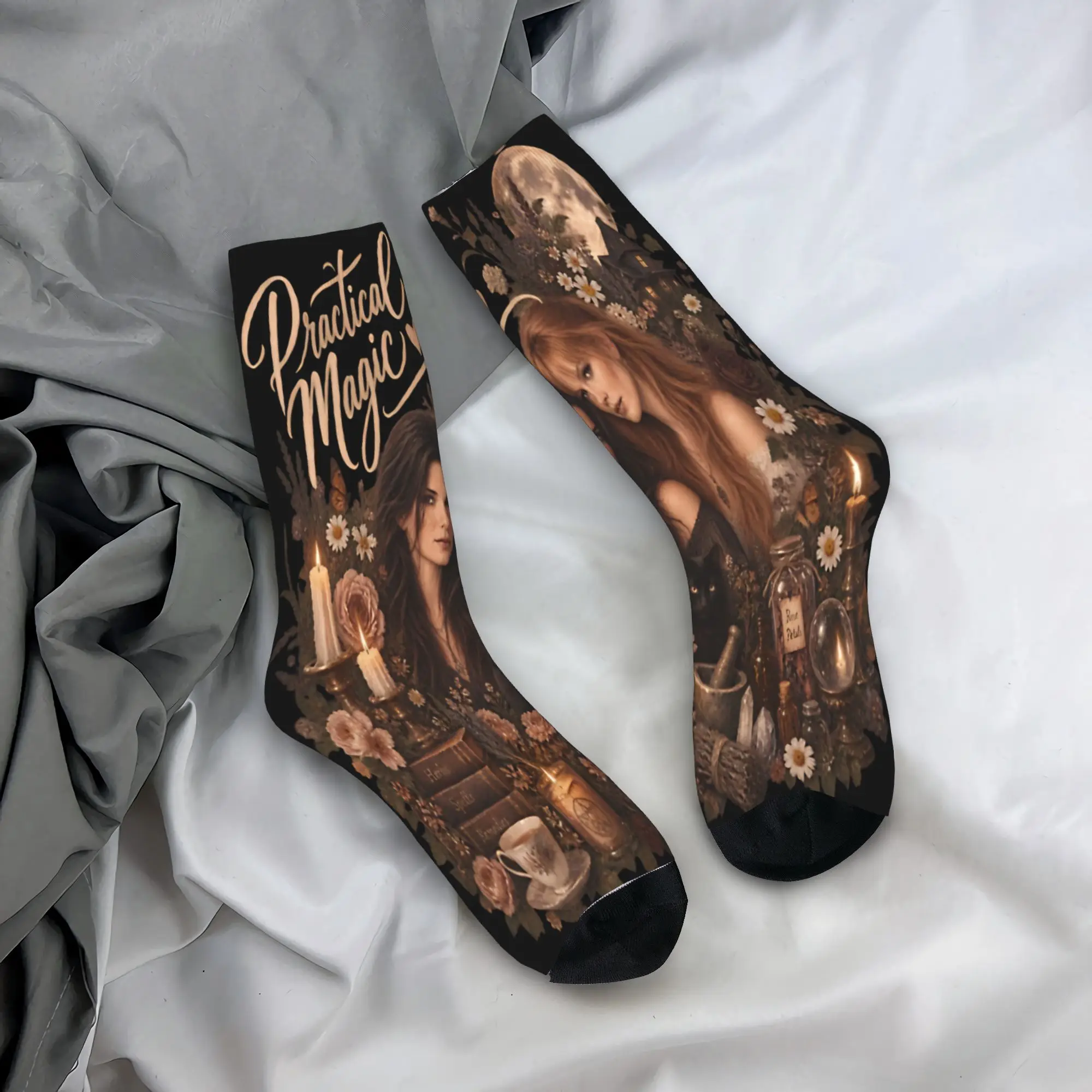 Unisex Practical Magic 2 Witchcraft Sisterhood Witchy Aesthetic Outfits Socks  Breathable Socks Super Soft For Sports Wear