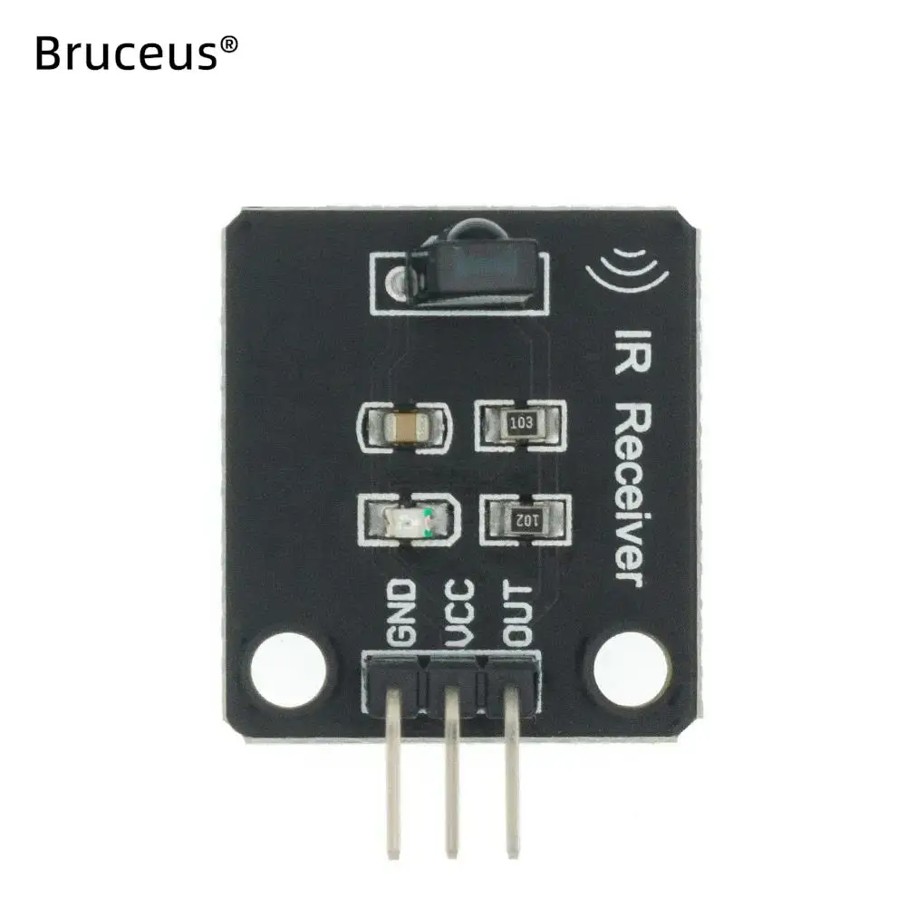 Transmissor infravermelho digital IR, Receptor 38kHz, Módulo Sensor para Arduino, Bloco de construção eletrônico