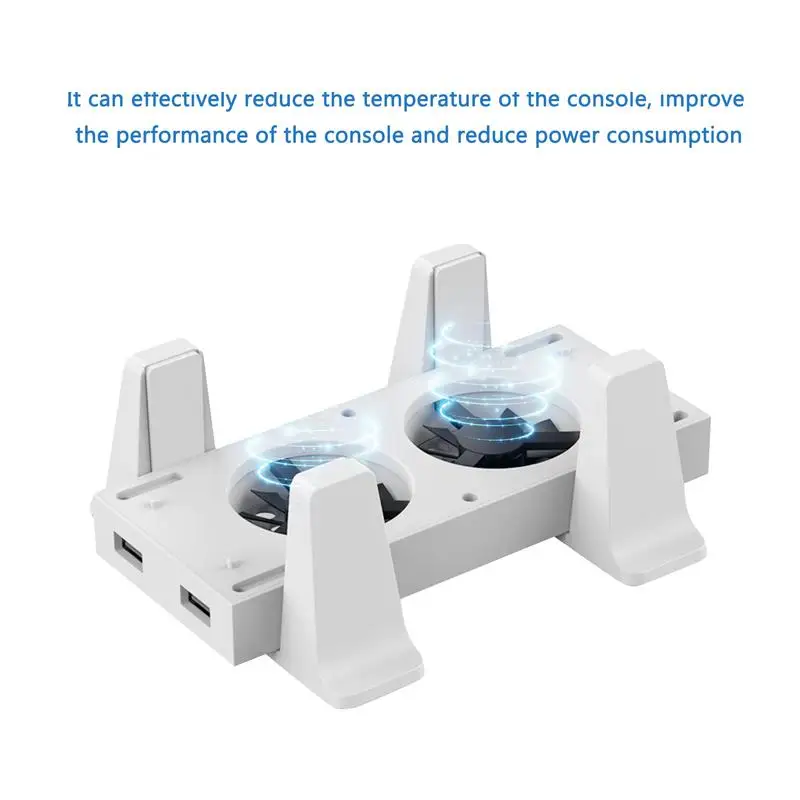 Game Console Holder Cooling Base For Xbo x Series S Game Console Vertical Stand Holder For X-box Series S Bracket Radiator