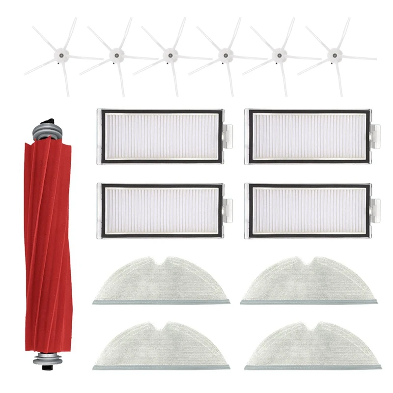 

Main Brush Side Brushes HEPA Filter Vacuums Cleaner Accessories Replacement Parts For Roborock Q7 Q7 Max Q7 Max+
