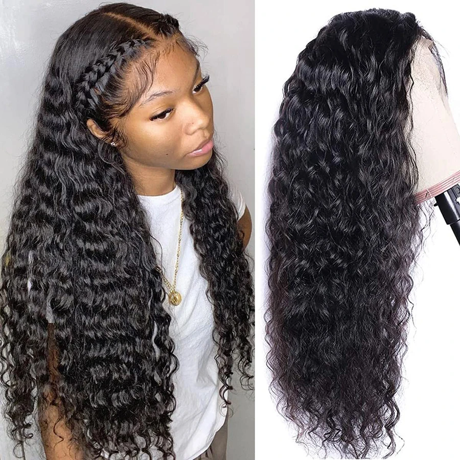 Wigs Human Hair 30 Inch Grade 10 Lace Front Human Hair Wigs Bling Hair Pre Plucked Brazilian Hair Lace Frontal Wig