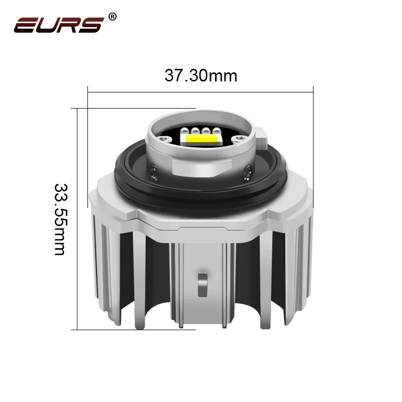 EURS New L1B LED Car Fog Lights LW5B Reverse Lights Backup Lamp White Yellow Plug and Play Auto Fog Lamp Bulbs For Toyota Honda