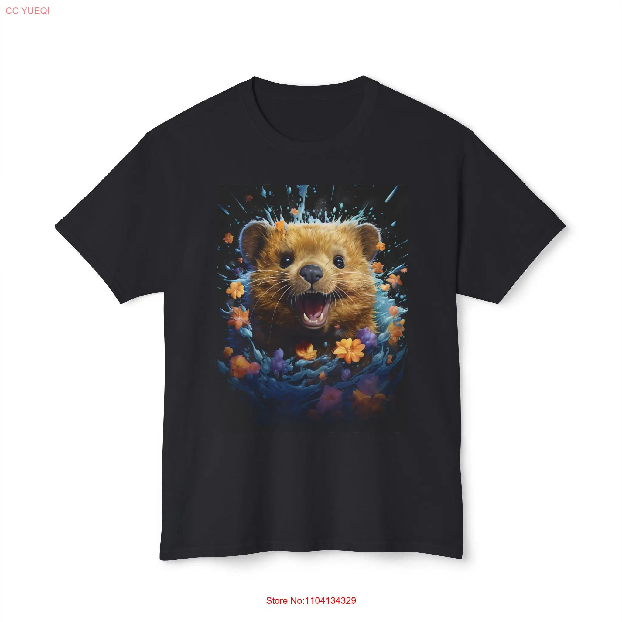 Quantum Quokka Popping T shirt long or short sleeves