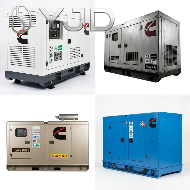 EPA 100KW 125KVA Three Phase 1500rpm 50/60Hz 12V DC Generator Industrial Power Silent Genset for Factory