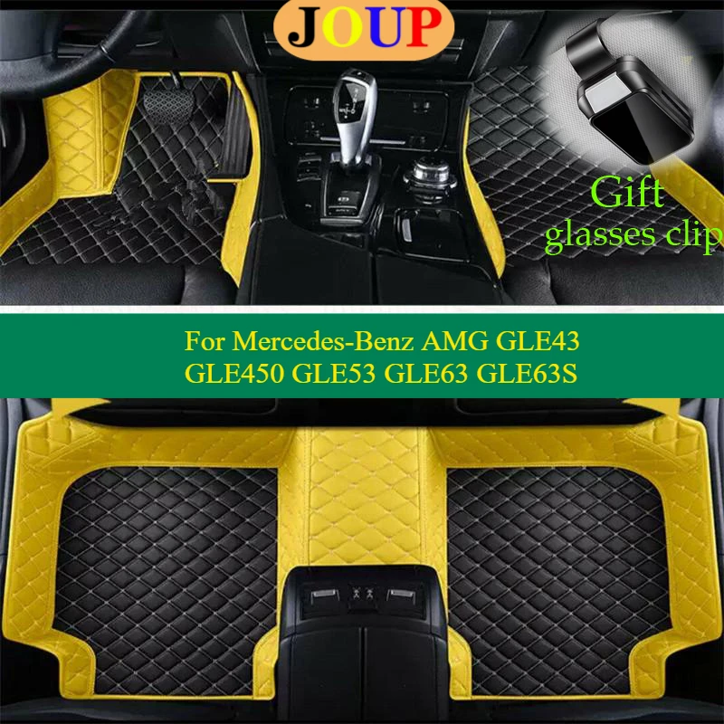 

For Mercedes-Benz AMG GLE43 GLE450 GLE53 GLE63 GLE63S Car Floor Mats Custom All Weather Carpets Covers Left /Right Hand Drive