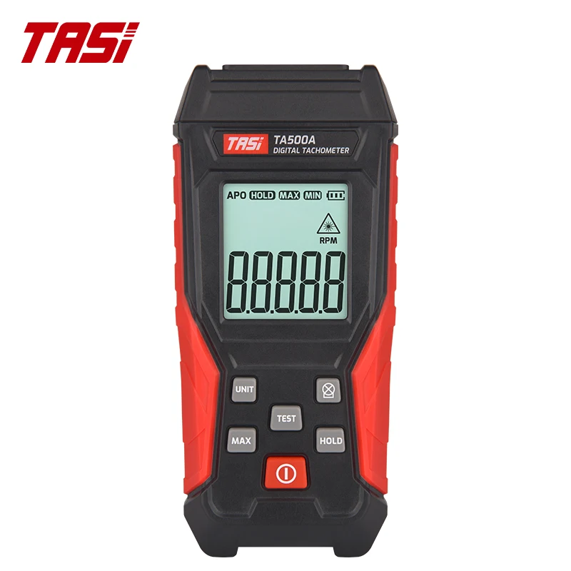 TASI TA500A TA500B TA500C Digital Tachometer 99999 LCD RPM Display Non-Contact Digital Laser Tachometer Speedometer Speed Meter