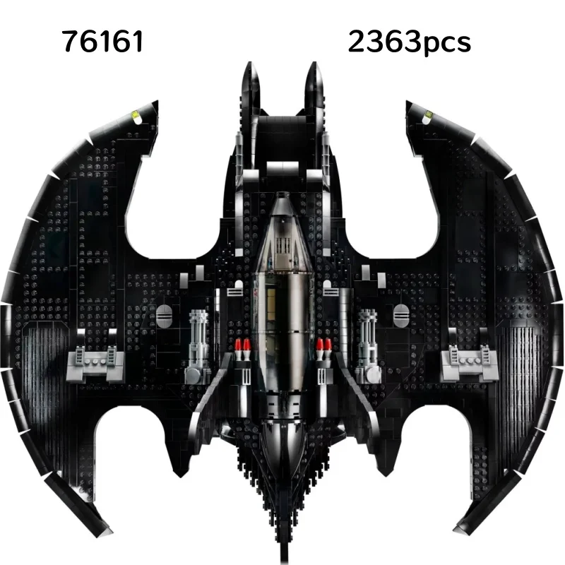 

76161 Batwing Fighter 1989 Edition Batwing Spaceship Gifts 2363Pcs Bricks Children's Educational Toys