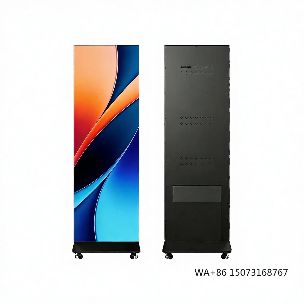 

GOB 2mm Pixel Pitch Indoor/Outdoor Electronic Folding LED Poster Screen HDR10 1000cd Brightness IP65 Waterproof 3840Hz Display