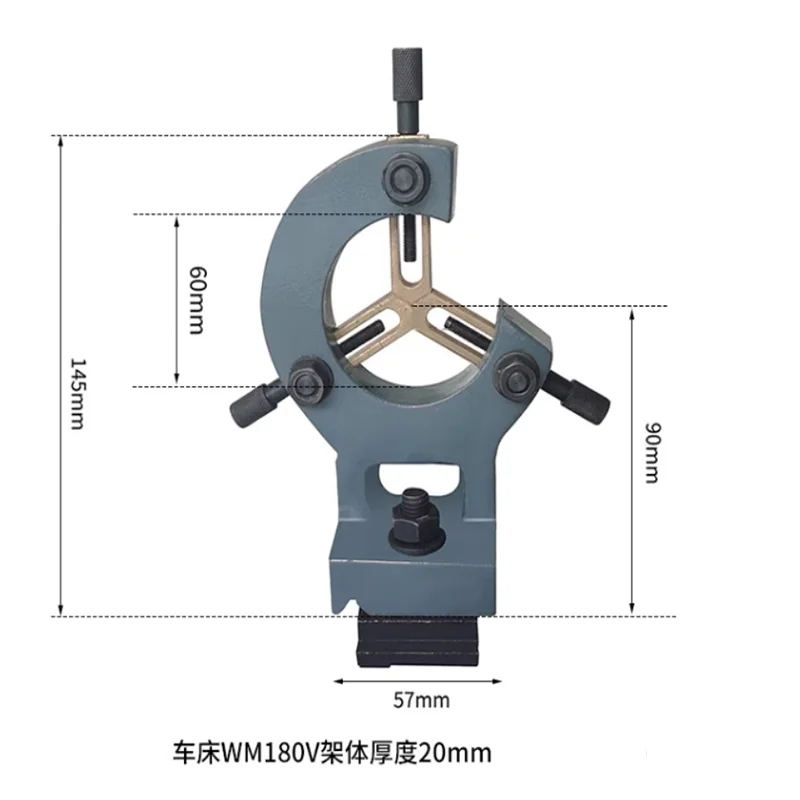 Small Lathe Wm180/ 210V, Following Tool Rest Machine Accessories