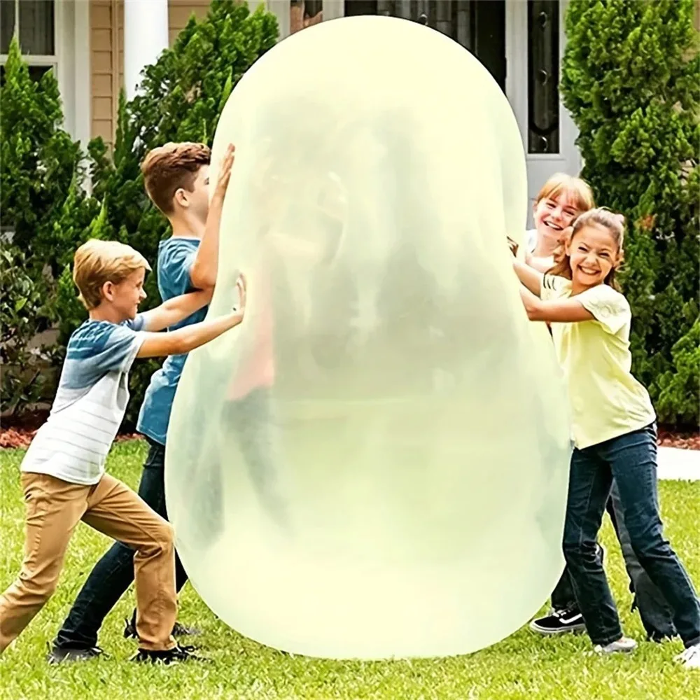 70cm Inflatable Bubble Ball Toy for Kids - Outdoor Water Filled Bouncy Ball Jumping Beach Pool Toys, Children's Birthday Gift