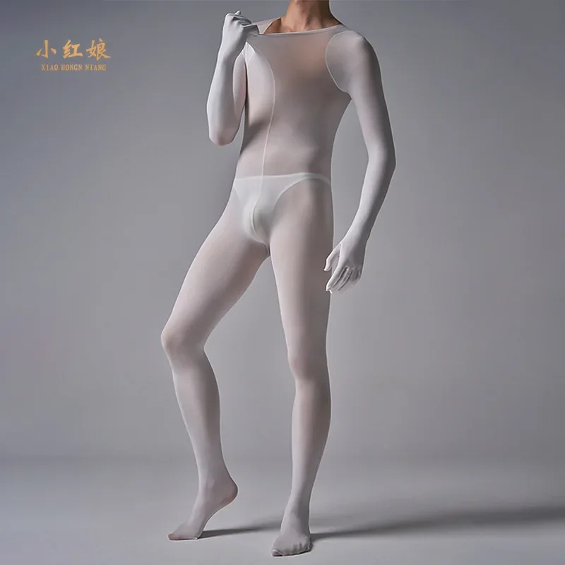 

Мужские боди-чулки больших размеров с открытой спиной, сексуальные, цельные, из бархата, с пятью пальцами, черные, шелковые, в виде брюк