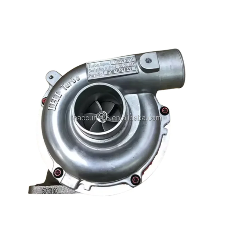 New and Used Turbocharger 4jj1 Diesel Engine Turbo 8-98185194-1  Iron Hydraulic Parts for Excavator for Machinery Repair Shops