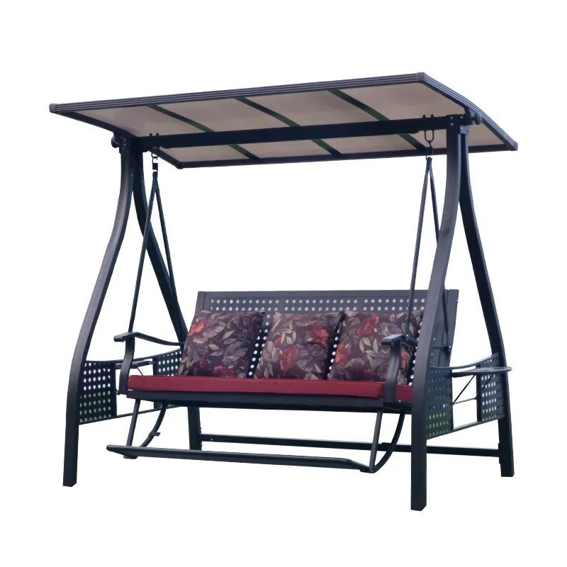 

Outdoor Garden Garden Aluminum Frame Swing Double Seat Swing Outdoor Swing Chair