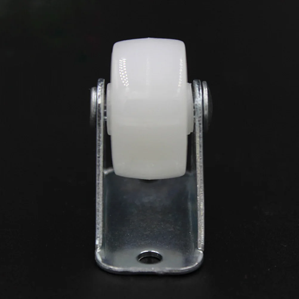 

12Pcs White PP Nylon Office Chair Caster Wheels Heavy Duty Floor Protecting Smooth Quiet Rolling Furniture Castors