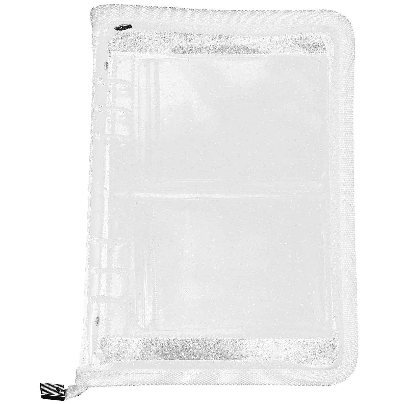 

1 set 1 Set Transparent Jewelry Storage Book With 20 Clear Pockets Jewelry Bags For Rings Necklaces Earrings Travel Organizer