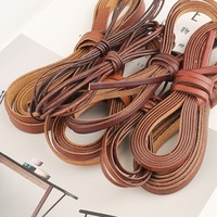2Meters Retro Genuine Leather Cord 1.5-10mm Round/Flat Strand Cow Leather Rope String Fit Necklace Bracelets Jewelry Making