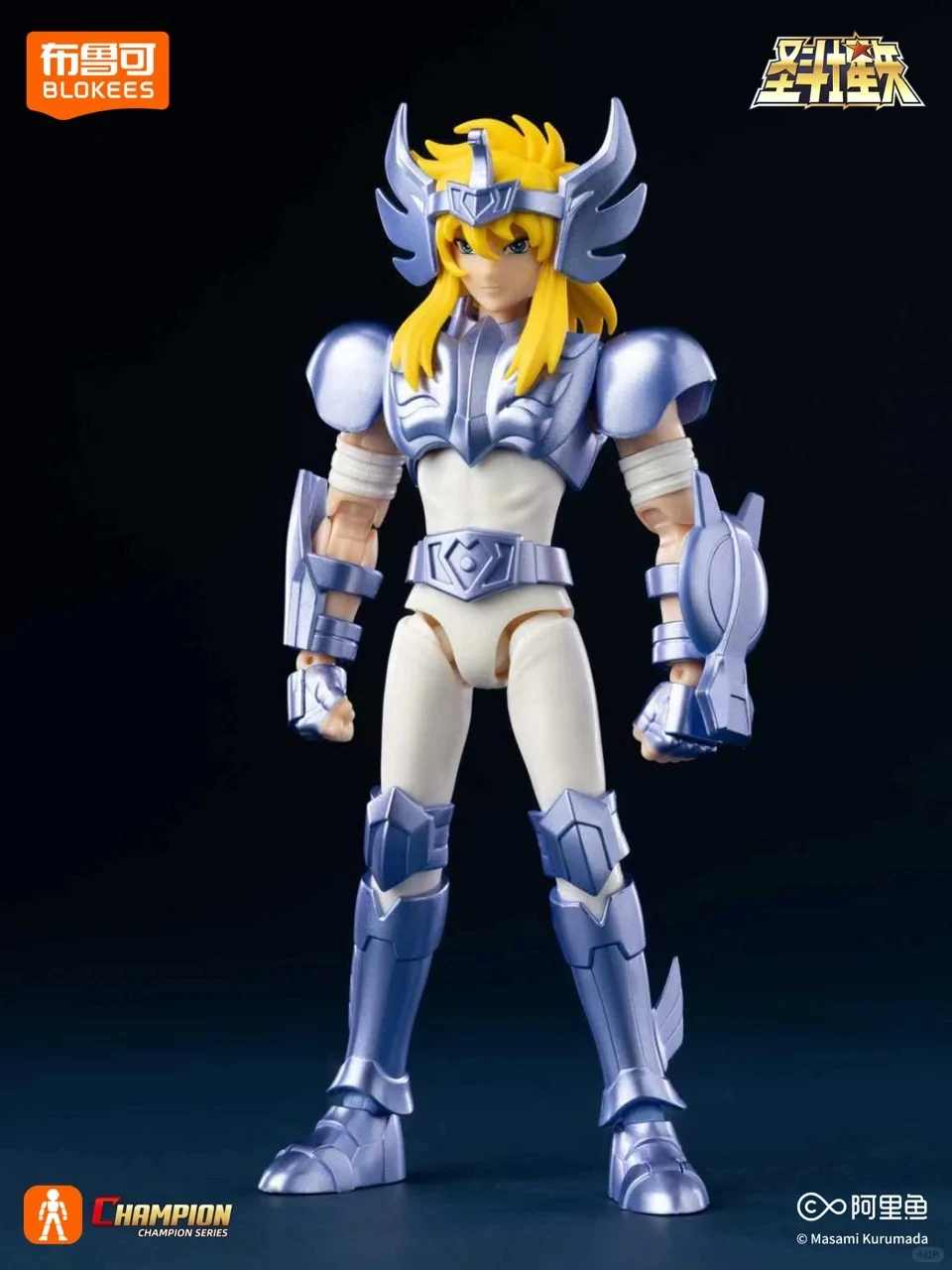 ฟิกเกอร์แท้ Blokees Saint Seiya คาเมส ของเล่นไฮโอกะ ระดับแชมป์ ชุดประกอบโมเดล ของสะสม ของขวัญ
