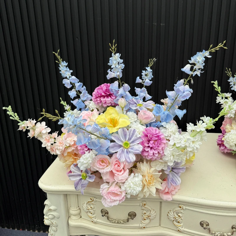 Artificial Flowers Wedding Decoration Window Display Silk Flower Ball Table Centerpieces Stage Road Lead Home Decor Accessories - view 4