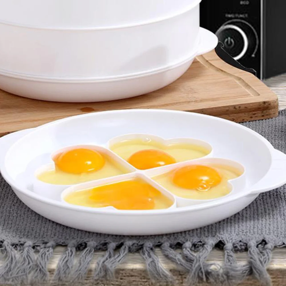 

2pcs Steamed Molds Microwave Egg Cooker Compact Lightweight Dishwasher Safe Easy Clean For Healthy Breakfast Egg Steamer