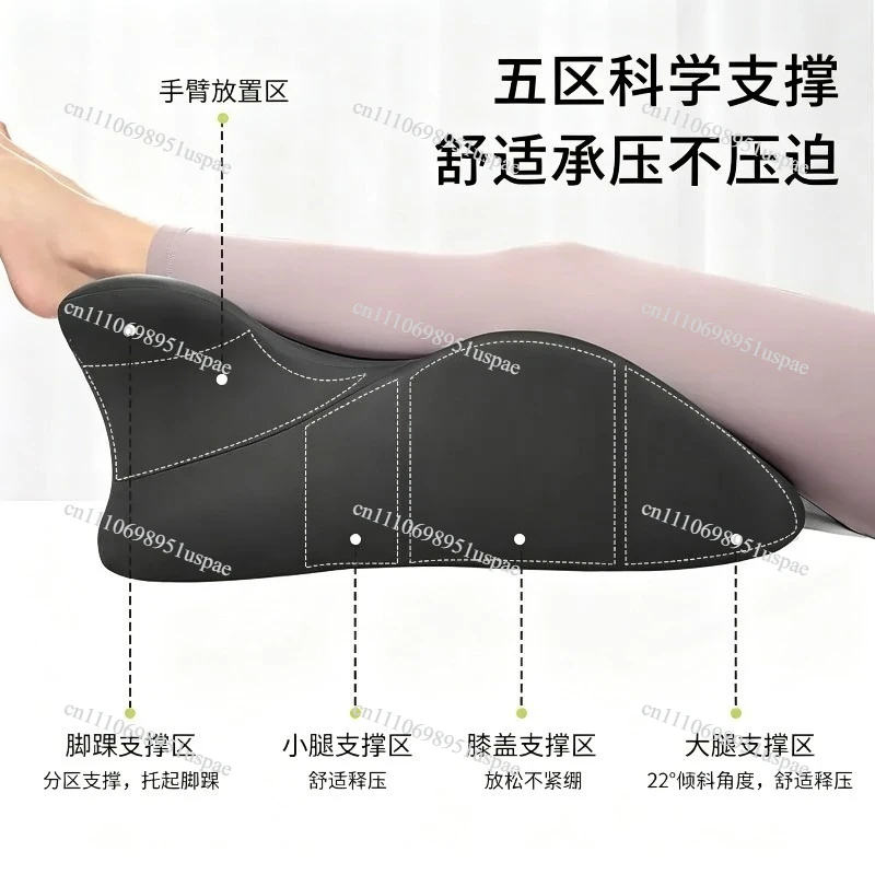 Bedside Pillow, Memory Foam Backrest, Pregnant Woman's Raised Foot Pillow, Venous Raised Foot Knitted Pillow for Comfort