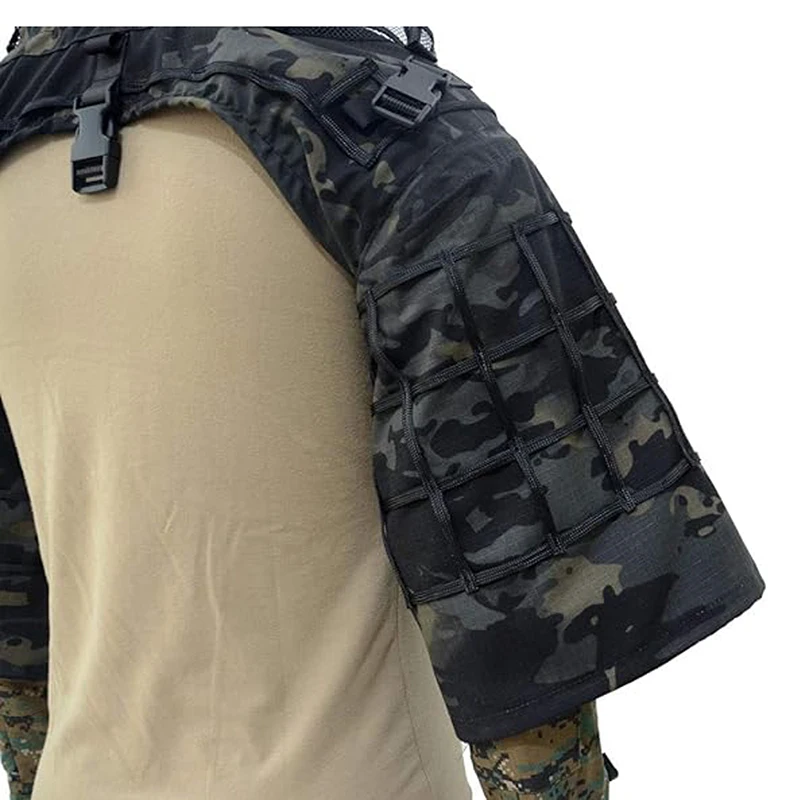 Ghillie-Anzug, taktischer Scharfschützmantel, Viper-Kappen, Jagdmantel, Material und Farbe optional, Tarnkleidung für Airsoft-Paintball – Detail 9