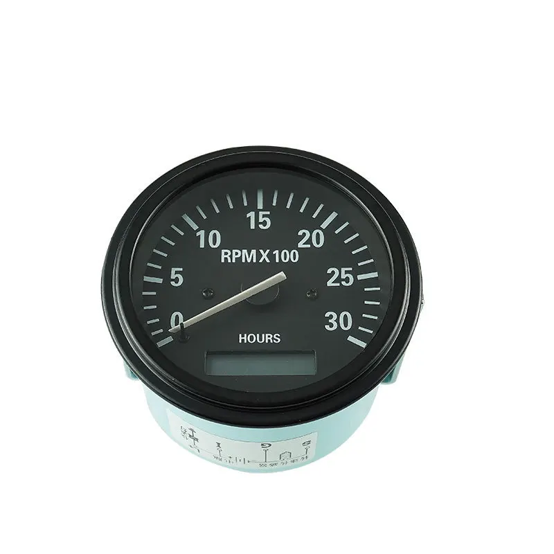 

3049555 Engine Speed Meter 85mm Diesel Power generator set tachmeter digital timer hour gauge