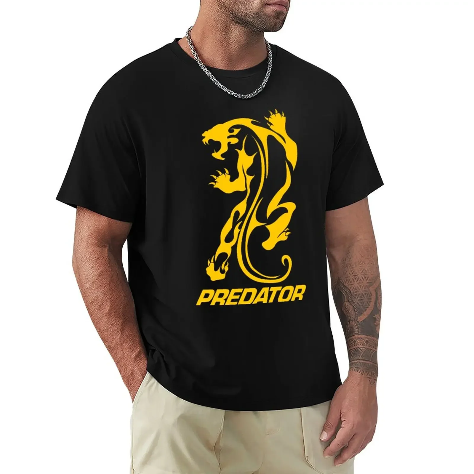 BIG TIGER PREDATOR T-Shirt sports fans graphics T-shirt men