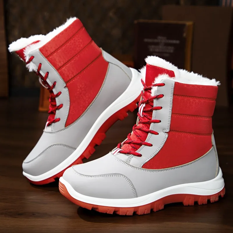 

Snow Boots Women Platform Boots Ladies Keep Warm Boots Fashion Outdoor Waterproof Shoes Non-Slip Casual Ladies Shoes Botas Mujer